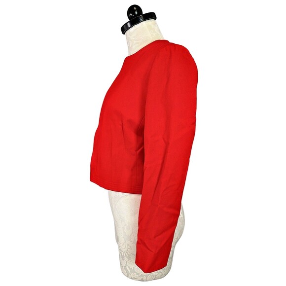 Vintage Pendleton Wool Cropped Blazer Women's Petite - Picture 8 of 11